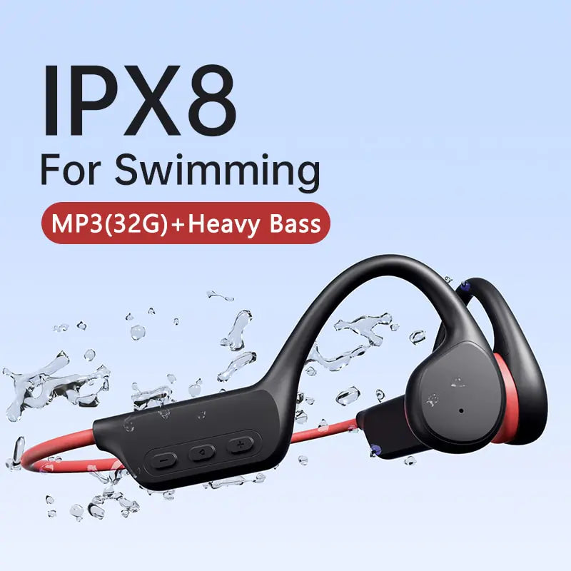 Bone Conduction waterproof Headphones for swimming